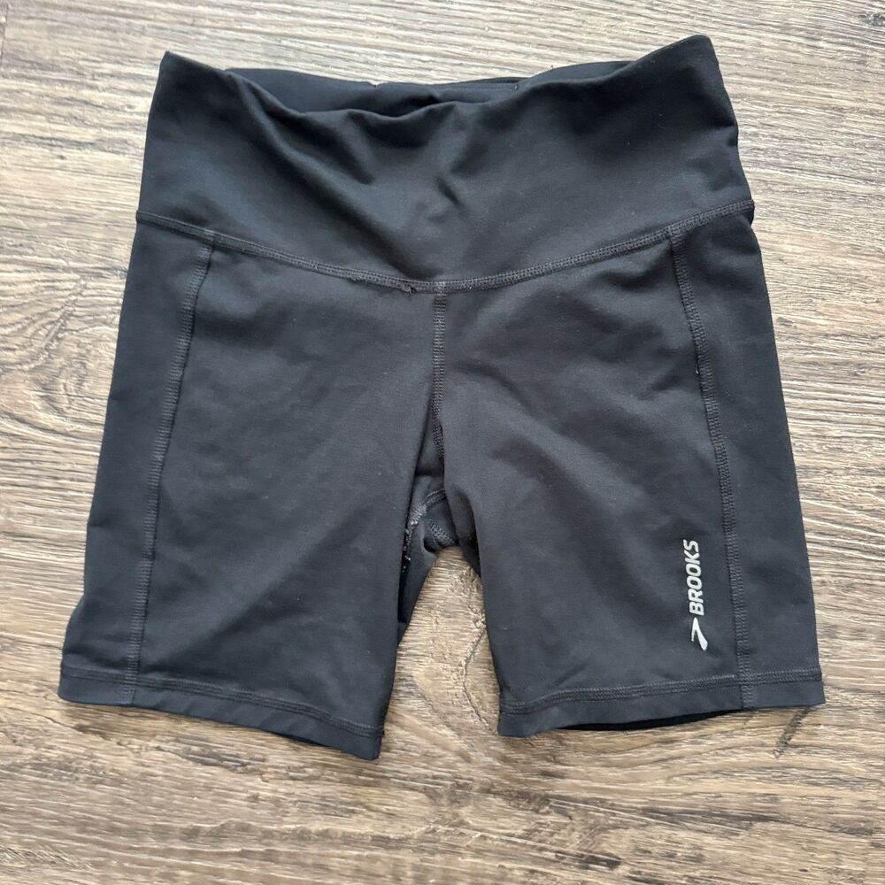 Brooks Running Spandex Bike Shorts w/Pockets, Womens XS